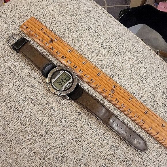 #Fossil #Digital #Chronograph Watch A126-06 | 30M Water Resistant | New Battery! - Picture 12 of 13